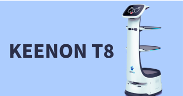スマート配膳ロボット　KEENON T8