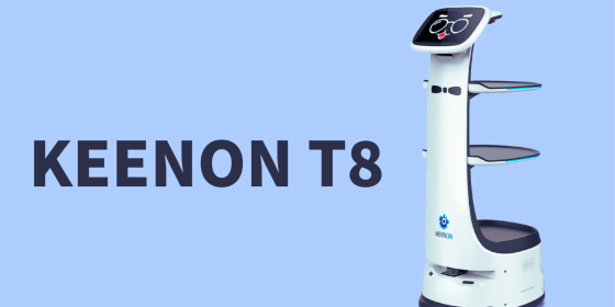 スマート配膳ロボット　KEENON T8