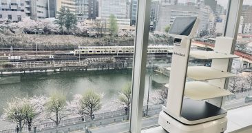 ロボットバンクでの【お花見】！