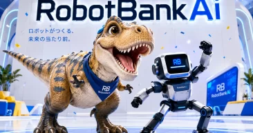 AI二足歩行恐竜ロボット「ガオくん」